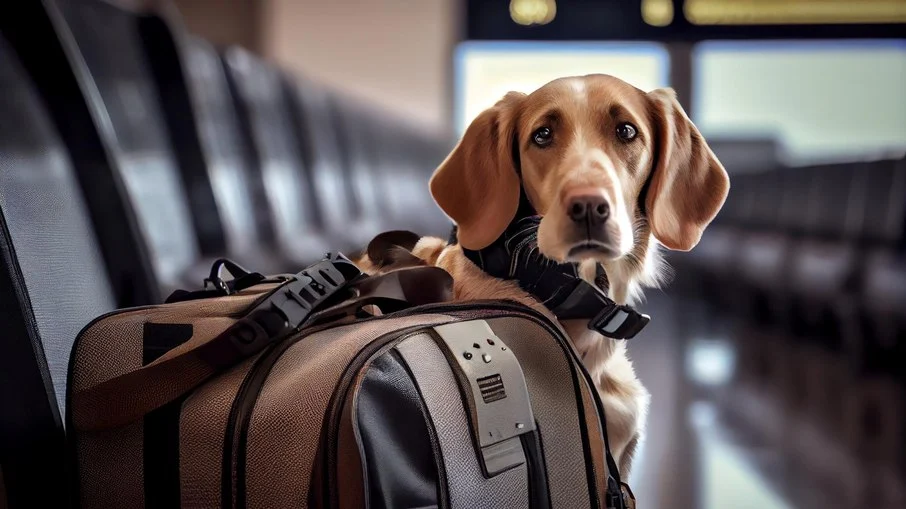 férias com pets: 80 mil animais viajaram em voos em 2023, saiba os cuidados essenciais!